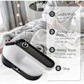 Miniatyrbillede 5 af 5: Elektrisk Fussel Fjerner, Genopladelig Stofshaver Med LED Display & Stor Affaldsboks Til Fjernelse Af Fnuller Fra Tøj White gold A
