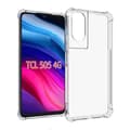 Telefondeksel for TCL 505 Deksel Fire Hjørne Airbag Fleksibel TPU Telefonbeskyttelse
