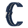 Miniatyrbillede 3 af 5: Farverig hul silikonerem til Suunto 9 Peak Midnight Blue Grey