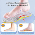 Miniatyrbild 1 av 2: Supinationssulor för översupination & högt fotvalv, ortopediska inlägg för fotinriktning, knackeknä, kobenta, O/X-benthet Size  32-34
