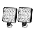Miniatyrbillede 1 af 5: Arbejdslys 48w Led Forlygte Flood Spot Lampe Vandtæt Til Off-road Lastbil Båd White