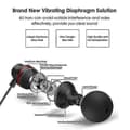 Miniatyrbilde 1 av 4: Hodetelefoner Type-C In-Ear USB-C Kablede hodetelefoner med mikrofon