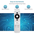 Miniatyrbild 5 av 5: Ersättningsfjärrkontroll för / Km2 för Km2 4k Certifierad Android TV-box med röststyrning