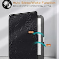 Miniatyrbilde 3 av 5: Slimshell-etui for 7\" Kindle Paperwhite (12. generasjon) 2024 Premium PU-deksel dark blue