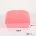 Miniatyrbilde 1 av 5: Klebrig Brød Squishy, Klebrig Toast Squishy, Toast Skivet Brød Stressleke pink square