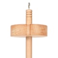 Miniatyrbillede 2 af 5: Drop Spindel Top Whorl Garn Spinner til Hækling Spindehjul til Garnfremstilling Håndskåret Træ Sp