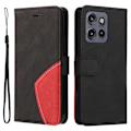Pikkukuva 1 / 5: KT Leather Series-1 Motorola Edge 50 Neo 5G:n nahkainen suojakotelo, väriyhdistelmä, lompakko ja teline Multicolor Style A