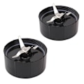 Miniatyrbilde 1 av 3: 2 stk. erstatningsblader for 250W blender juicer blader erstatningsdeler, Magic Bullet blender tilbehør