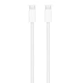 För Apple 60W USB-C Vävd Laddningskabel 1m Bulk - Vit