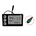 Miniatyrbilde 1 av 5: Elektrisk Sykkel S866 LCD-Display 24V36V48V Kontrollpanel Vanntett Plugg