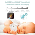 Miniatyrbilde 5 av 5: Elektrisk neglklipper for baby, sikker neglfil for babyer fra nyfødt til småbarn, tær og fingernegler, neglpleie for barn, polering og trimming