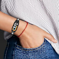 Pikkukuva 7 / 7: Metalliremmut yhteensopiva Xiaomi Smart Mi Band 8 -rannekkeen kanssa - Korvaavat timanttirannekkeet Mi Band 8 älykellolle Silver