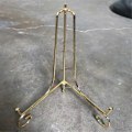 Miniatyrbillede 4 af 5: Guld Display Stand Håndværksbeslag Bogholder Fotopodestalskål Fadramme Billedpladestativ Easel