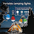 Pikkukuva 4 / 5: Camping-valot, LED-retkilyhty, paristokäyttöinen retkivalo