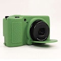 Miniatyrbillede 3 af 5: For Ricoh GR IIIx GR III Kamera Cover Anti-Ridse Silikon Beskyttelsesetui - Grøn Multicolor Green