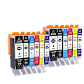 Miniatyrbillede 3 af 5: Pgi-580 Cli-581xl 580 Blækpatron Kompatibel Til Canon Pixma Tr7550 Tr8550 Ts705 Ts6350 Ts6351 Ts8150 Ts8251 Ts8350