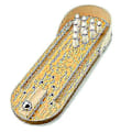 Miniatyrbilde 1 av 5: Mini bowling-spillsett for skrivebord, stressreduserende dings i tre