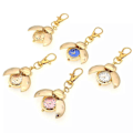 Miniatyrbillede 2 af 4: Nye Mariehøneure Bille Ur kvinder mænd børn lommeur studerende quartz ur nøgleringe lommeur halskæde ure guld Pink with keyring