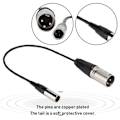 Pikkukuva 5 / 5: Mini XLR 3PIN uros - Canon-audiokaapeli kameramikrofoniliitännän siirtoon