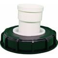 Miniatyrbillede 2 af 2: Vaskbart nylon IBC lågfilter DN75 165mm 75µm net. Kompatibel med 1000L regnvandstanke. Holdbart net.