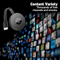 Miniatyrbilde 2 av 5: Seurico TV-boks, 2024 Ny TV-casting-enhet, 1080P Trådløs HDMI-skjermadapter, 4K WiFi-skjermspeiling Streaming-enhet for iOS Android 2pcs