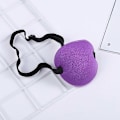 Miniatyrbild 1 av 3: 2-pack Ögonlapp Mjuk Justerbar Amblyopi Skelögonslapp För Vänster Eller Höger Öga Child Size Purple