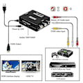Miniatyrbillede 5 af 5: Wii HDMI Adapter, Wii til HDMI 720/1080p HD Konverter Adapter med 3.5mm Lydudgang, Wii 2 HDMI Konverter til Wii Monitor Projektor TV Ghtc