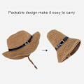 Pikkukuva 3 / 5: Olkihattu Panama-hattu Kesä Fedora Kolmiohattu Metsästyshattu Rantahattu Taitettava Lännen Cowboy-hattu Aurinkosuoja UV