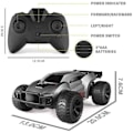 Miniatyrbillede 4 af 4: Fjernstyret Bil - 2.4GHz Højhastighed ​​Store Fødder Rc Biler green