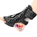Miniatyrbillede 1 af 5: Plantar Fasciitis Natteskinne, Justerbare Plantar Fasciitis Relief Natteskinner Til Plantar Fasciitis, Fod Drop GuanGuan Black