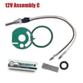 12v/24v Värmare Delar Glödstift Keramisk Stift+ Packningar+Sil+ Skiftnyckel 252106011000 För Eberspacher Hydronic D4wsc D5wsc -Yx 12V Assembly C