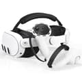 Miniatyrbilde 2 av 3: 1 Par Silikonetui for Meta Quest 3/3S Touch Controller Beskyttende Grepsdeksel med Stropper - Hvit Multicolor White