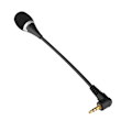 Miniatyrbilde 2 av 4: 3,5 mm Jack Mini Mikrofon Trådløs Mikrofon For PC Bærbar Datamaskin Notatbok Tablett Lyd Ekstern Mikrofon Fleksibel Stativ Støydemping