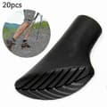 20 stycken / 10 par Nordic Walking Pads Asfalt Gummi Buffert X-4gt