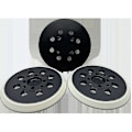 Miniatyrbillede 4 af 5: Slibepude til Bosch (Ø 125 mm, medium hårdhed med tilbehørssystem til excentersliber PEX 300/400 AE / 4000 AE / Advanced Orbit 18