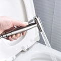 Miniatyrbillede 3 af 5: Håndbruser Bidet Rustfrit Stål Håndbruser Højtryks Toilet Bidet Spray