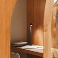 Miniatyrbillede 5 af 5: Elegant Slank Konisk Fod Bordlampe Bærbar Dæmpbar Led Skulptur Lys Dec White