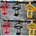 Miniatyrbillede 2 af 3: Gyroskopisk Kopholder, Gyrgo Kopholderudvider, 3D-printet Black