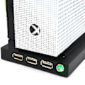 Miniatyrbilde 4 av 4: Xbox One S Vertikal Stand med Kjølevifte og Kjøling for Spillkonsoll, med 3 USB-porter