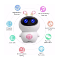 Miniatyrbillede 4 af 5: Lille hvid intelligent robot børneledsager robot synkron undervisning wifi internet tidlig uddannelse Little White (Pink)