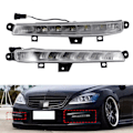 Miniatyrbilde 3 av 5: Bil Venstre Side DRL LED Tåkelys Kjørelys for W221 S63 AMG 2007-2013 2218201356
