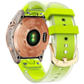 Pikkukuva 1 / 5: Yhteensopiva Garmin Fenix 7S QuickFit 20mm läpinäkyvän designin kellon ranneke säädettävä silikoninen MultiColor