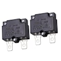 Miniatyrbild 2 av 5: 2st 10A Automatisk Termisk Strömbrytare Termiskt Överbelastningsskydd 10amp L2 Serie 125-250v Ac 50v Dc Automatisk Återställningsrelä Säkring Termisk Brytare Cir 10A
