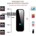 Miniatyrbillede 3 af 4: （59.5*22*12mm）Bluetooth Bil Bluetooth Receiver Adapter Jack Bluetooth5.0 Bluetooth Transmitter, Blå