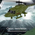 Pikkukuva 4 / 5: Uusi kaukosäädöllä toimiva helikopteri, 3,5 kanavaa RC-drone-helikopteri LED-valolla yöllä Green