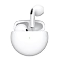 Miniatyrbild 1 av 5: Pro6 TWS Trådlösa Hörlurar med Mikrofon Bluetooth Öronproppar Sport Löpning Öronproppar för Apple iPhone Xiaomi Pro6 Hörlurar White