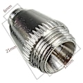 Miniatyrbild 3 av 5: 50 st Plasma Cutter Torch Förbrukningsmaterial Elektroder Munstycken Koppar Kit För -60 SG-55 WSD-60 Passar CUT-60 LGK-60 Plasmaskärare