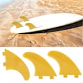 Pikkukuva 4 / 5: 3kpl FCS G5 Surfboard Tail Fin Vasen Keskiosa Oikea Surffausvarusteet Longboard Shortboardille Yellow