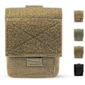 Miniatyrbillede 1 af 3: Taljetaske, Nylon EDC-pose Lommeorganisator, Lille Universal Udendørs Bæltetaske til Små Værktøjer, Khaki