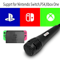 Miniatyrbild 2 av 5: USB-trådbunden mikrofon Karaoke-mikrofon för Nintendo Switch Wii PS4 Xbox PC Dator Kondensatorinspelningsmikrofon Ultra-bred